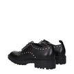 Max Mara Black Leather Oxfords And Derbies Max Mara