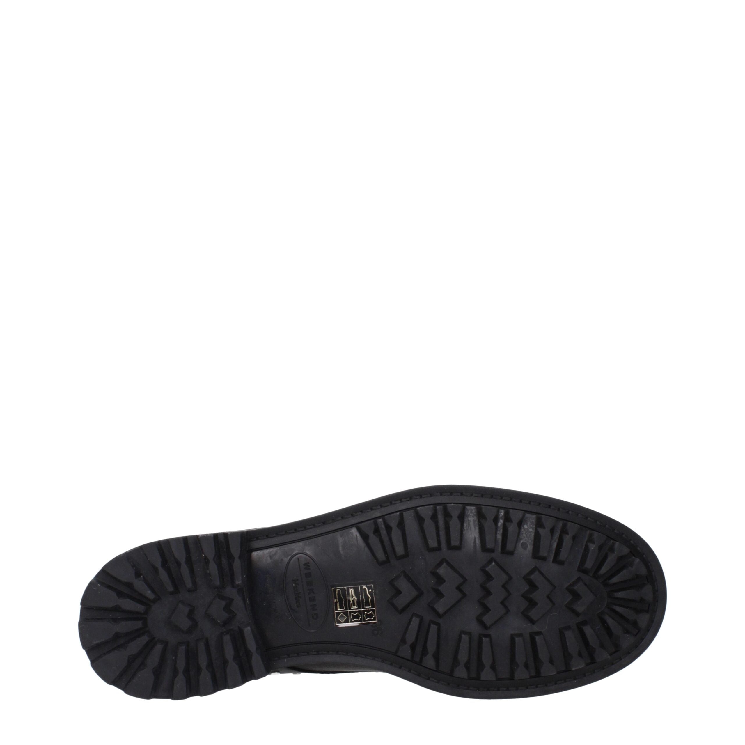 Max Mara Black Leather Oxfords And Derbies Max Mara