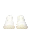 Max Mara White Fabric Chunky Sneakers Max Mara