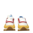 Max Mara White Fabric Low Tops Max Mara