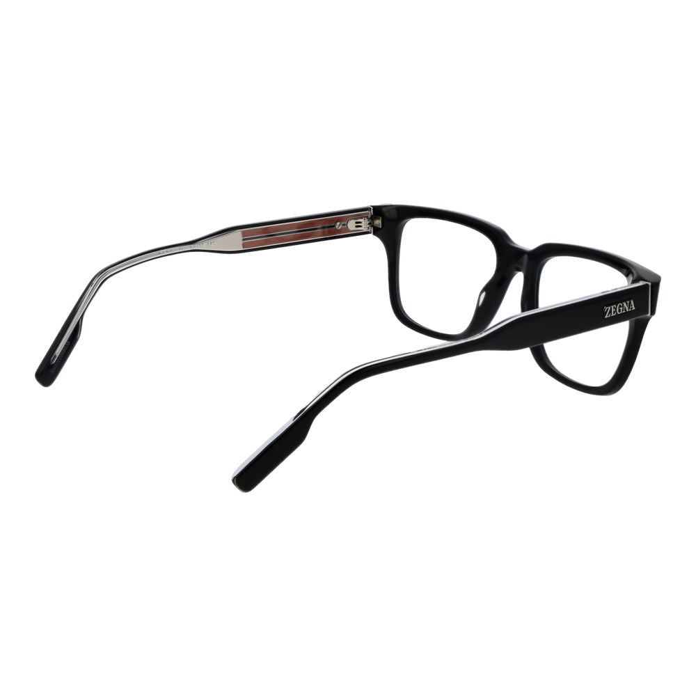 Ermenegildo Zegna Black Men Glasses Frame Ermenegildo Zegna
