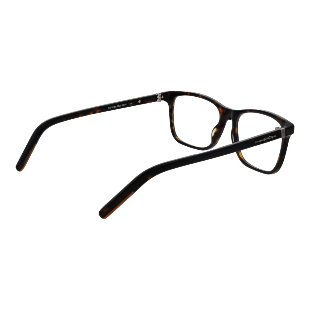 Ermenegildo Zegna Brown Men Glasses Frame Ermenegildo Zegna