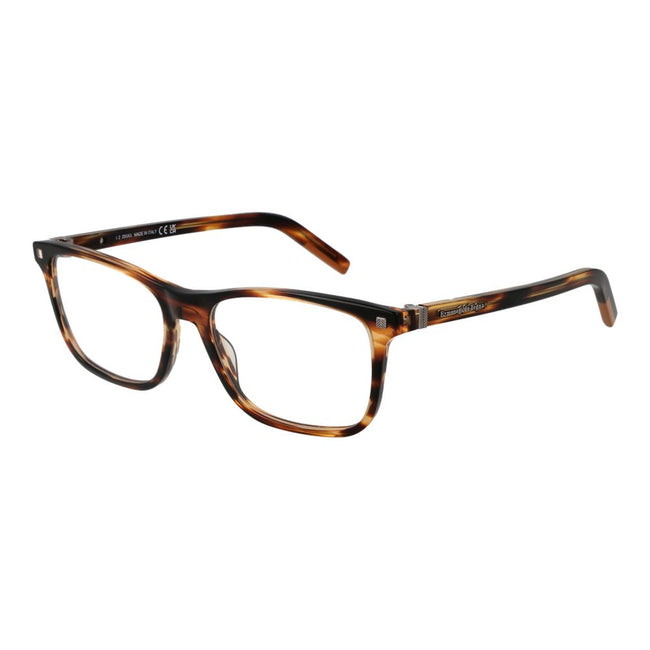 Ermenegildo Zegna Brown Men Glasses Frame Ermenegildo Zegna