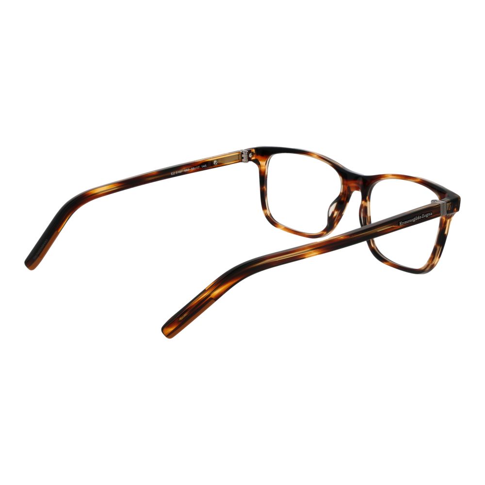 Ermenegildo Zegna Brown Men Glasses Frame Ermenegildo Zegna
