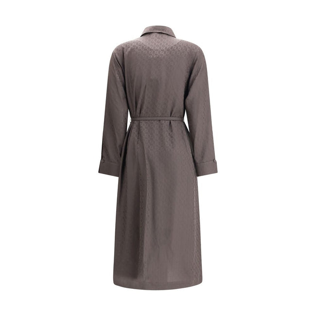Fendi FF silk jacquard Dress Fendi