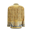Versace Silk Cheetah Foulard Shirt Versace