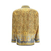 Versace Silk Cheetah Foulard Shirt Versace