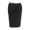 Versace Draped jersey Skirt Versace