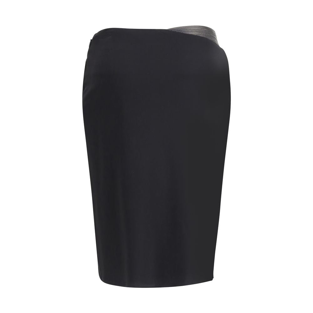 Versace Draped jersey Skirt Versace