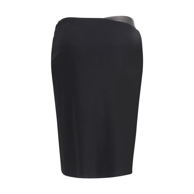 Versace Draped jersey Skirt Versace