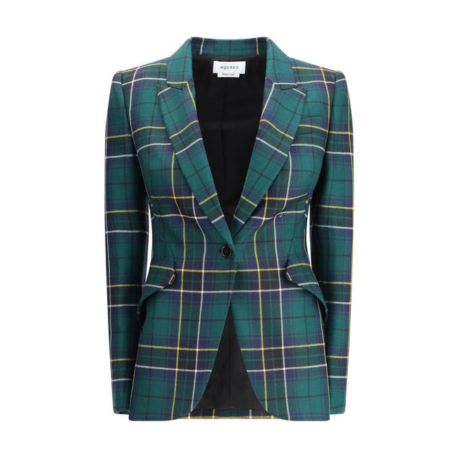 Alexander McQueen Check patterned Blazer Alexander McQueen