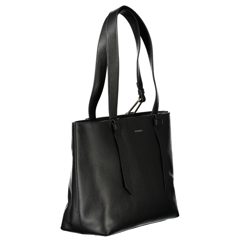 Coccinelle Black Leather Handbag Coccinelle