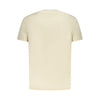 Tommy Hilfiger Beige Cotton Men T-Shirt Tommy Hilfiger