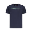 Tommy Hilfiger Blue Cotton Men T-Shirt Tommy Hilfiger