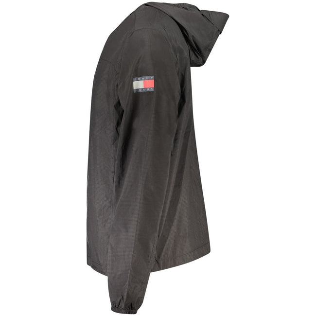 Tommy Hilfiger Black Polyamide Men Jacket Tommy Hilfiger