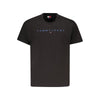 Tommy Hilfiger Black Cotton Men T-Shirt Tommy Hilfiger