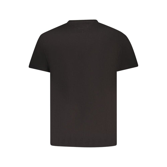 Tommy Hilfiger Black Cotton Men T-Shirt Tommy Hilfiger