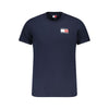 Tommy Hilfiger Blue Cotton Men T-Shirt Tommy Hilfiger