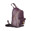 Coccinelle Purple Leather Women Backpack Coccinelle
