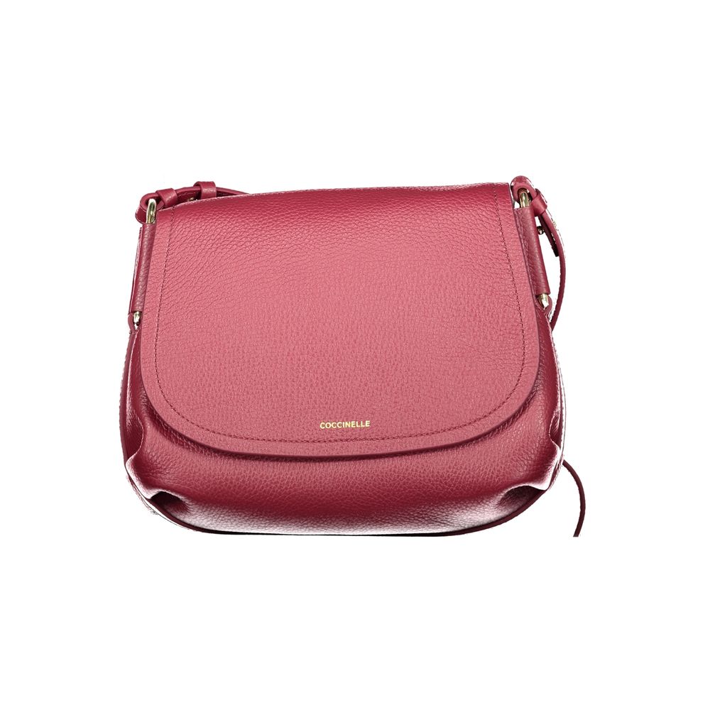 Coccinelle Purple Leather Women Handbag Coccinelle