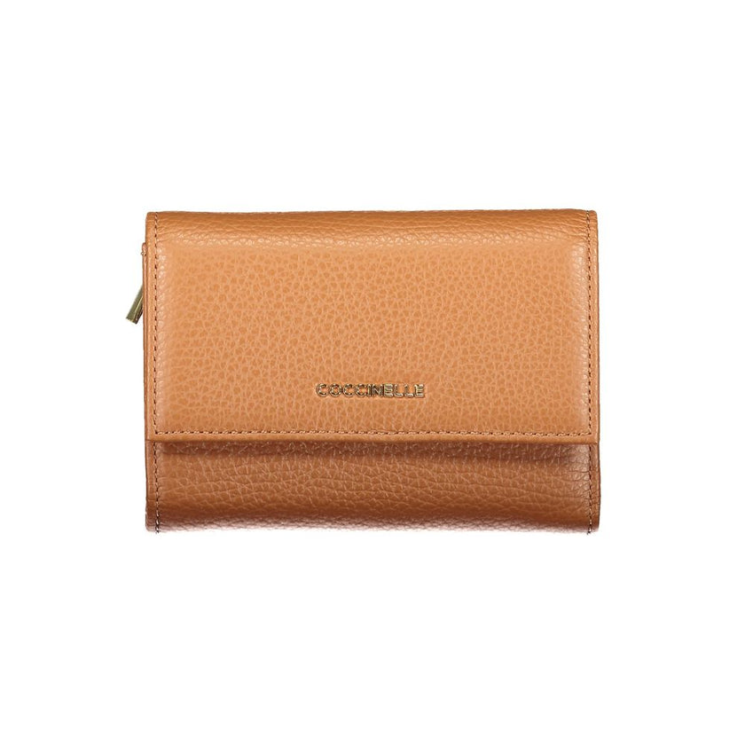 Coccinelle Brown Leather Women Wallet Coccinelle