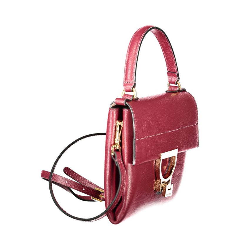 Coccinelle Purple Leather Women Handbag Coccinelle