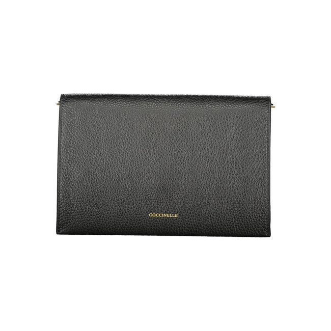 Coccinelle Black Leather Women Handbag Coccinelle