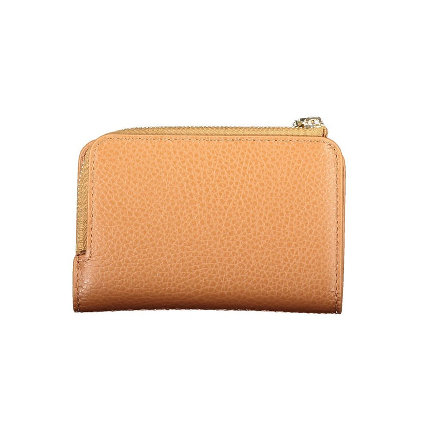 Coccinelle Marrone Leather Women Wallet Coccinelle