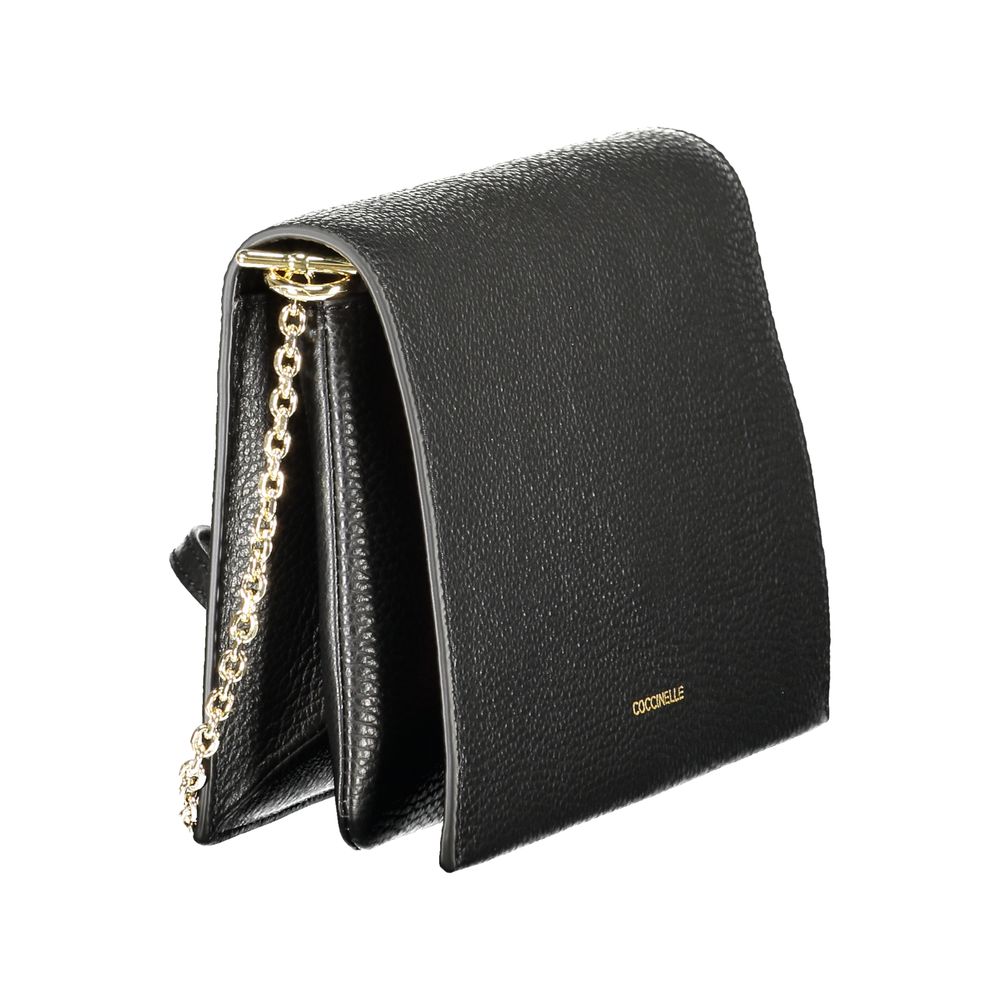 Coccinelle Black Leather Women Handbag Coccinelle