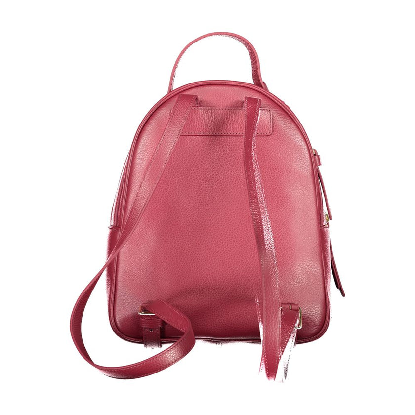 Coccinelle Purple Leather Women Backpack Coccinelle