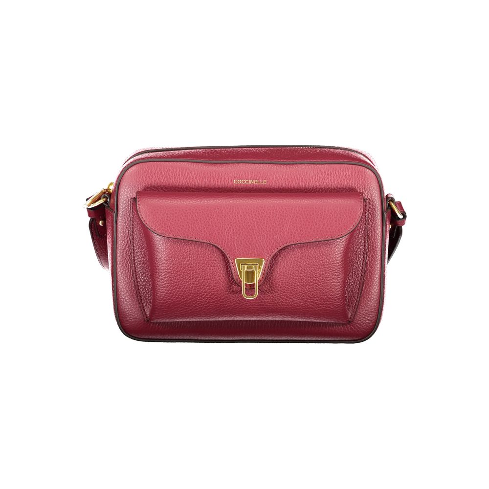 Coccinelle Purple Leather Women Handbag Coccinelle