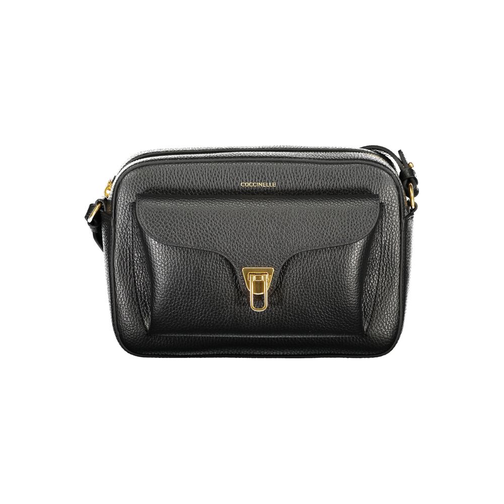 Coccinelle Black Leather Women Handbag Coccinelle