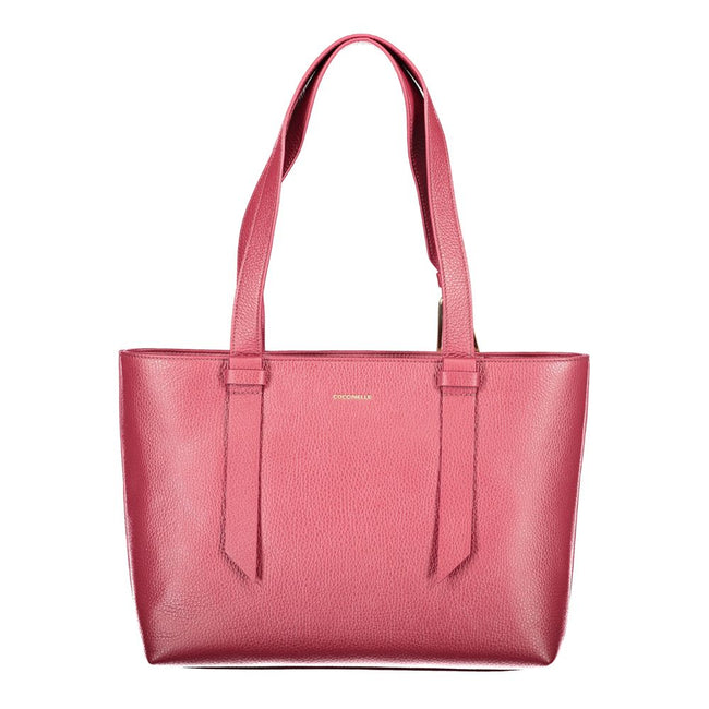 Coccinelle Purple Leather Women Handbag Coccinelle