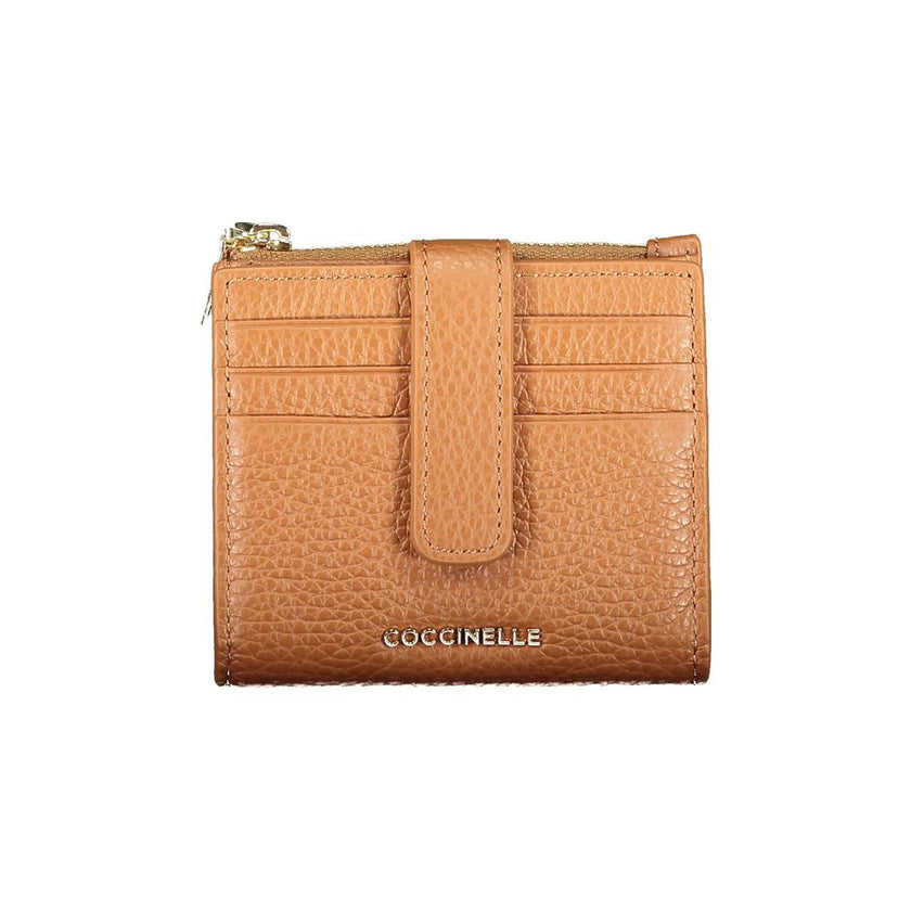 Coccinelle Brown Leather Women Wallet Coccinelle