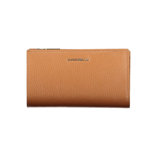 Coccinelle Brown Leather Women Wallet Coccinelle