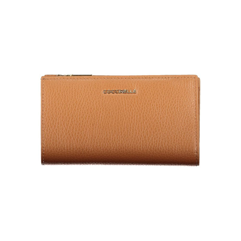 Coccinelle Brown Leather Women Wallet Coccinelle