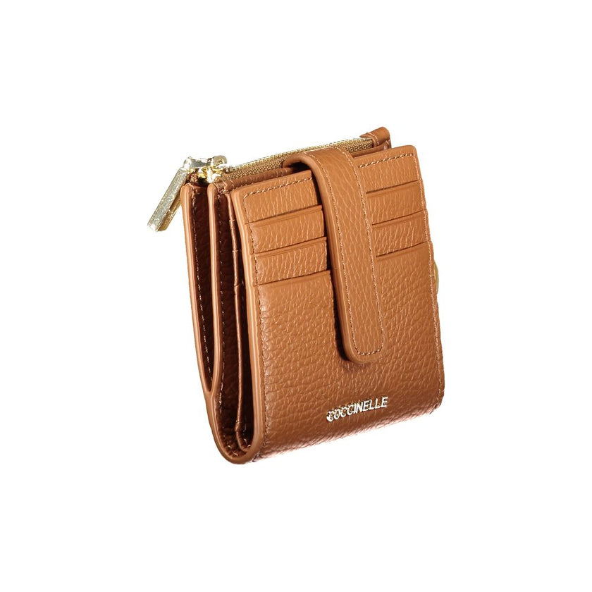 Coccinelle Brown Leather Women Wallet Coccinelle