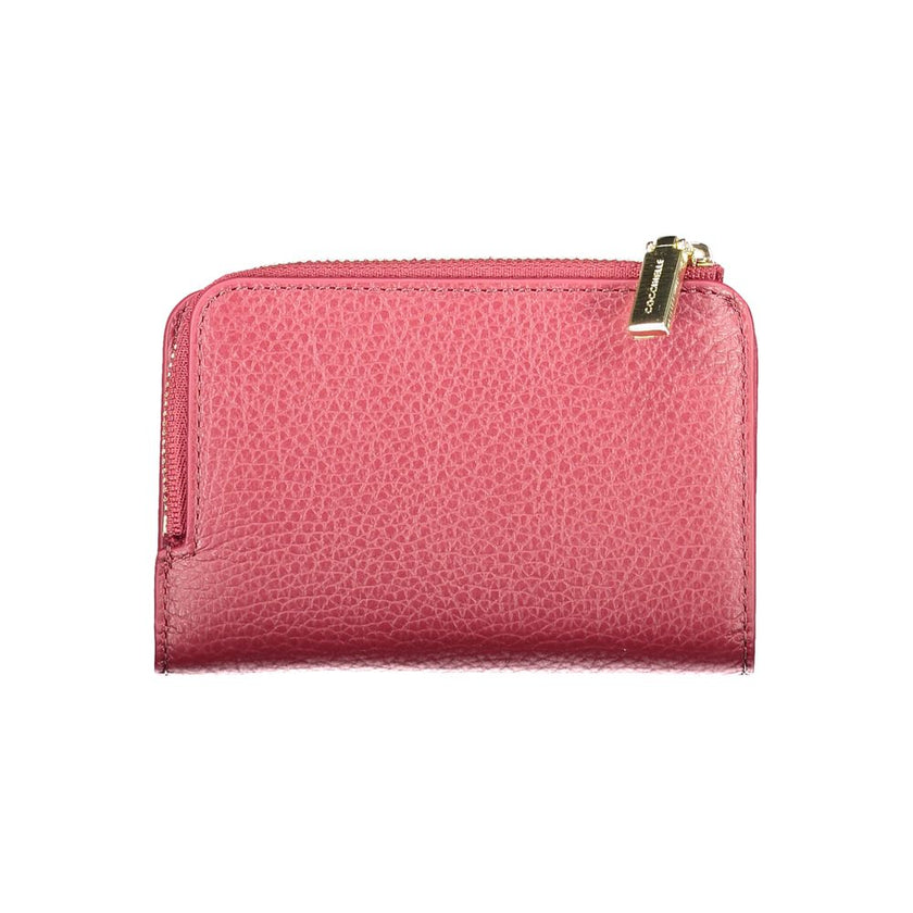 Coccinelle Purple Leather Women Wallet Coccinelle