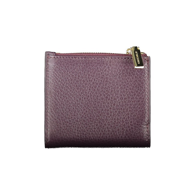 Coccinelle Purple Leather Women Wallet Coccinelle