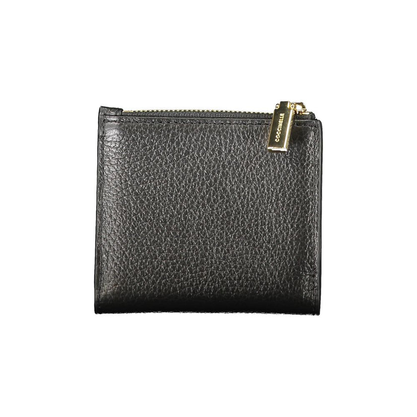 Coccinelle Black Leather Women Wallet Coccinelle