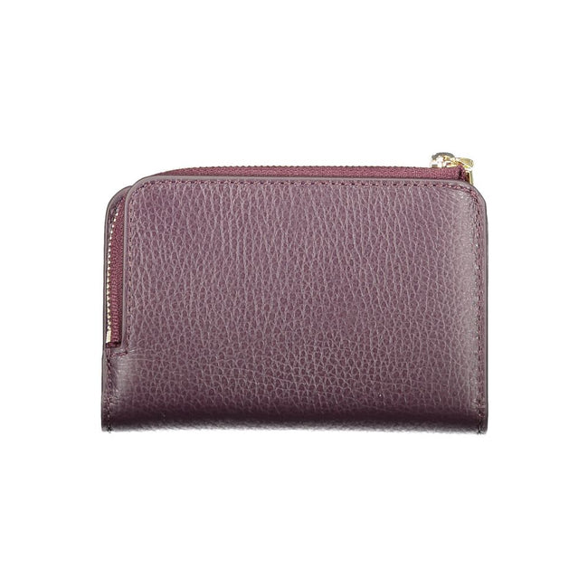 Coccinelle Purple Leather Women Wallet Coccinelle