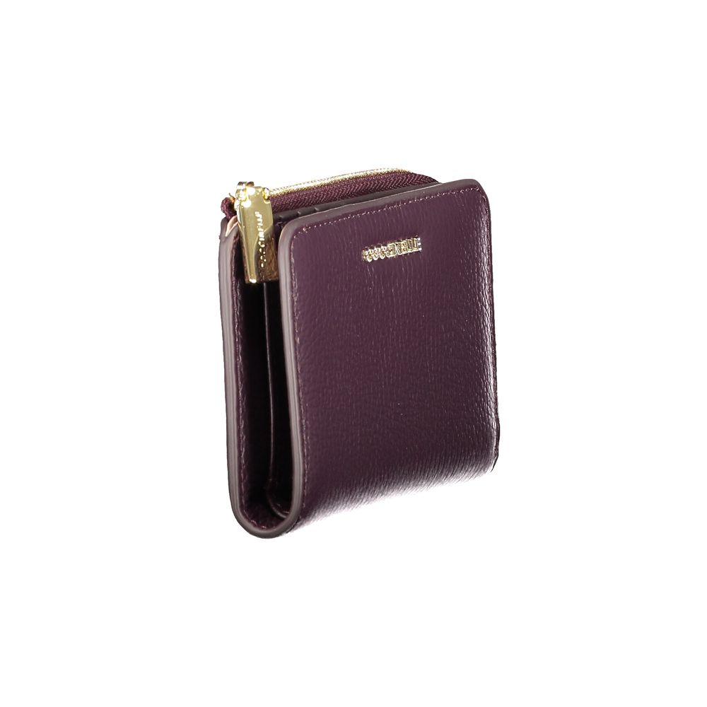 Coccinelle Purple Leather Women Wallet Coccinelle