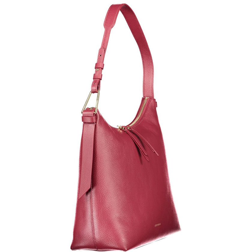 Coccinelle Purple Leather Women Handbag Coccinelle