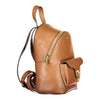 Coccinelle Brown Leather Women Backpack Coccinelle