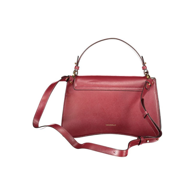 Coccinelle Purple Leather Women Handbag Coccinelle