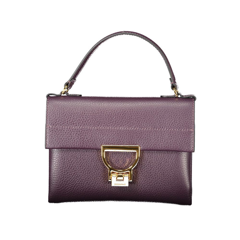 Coccinelle Purple Leather Women Handbag Coccinelle