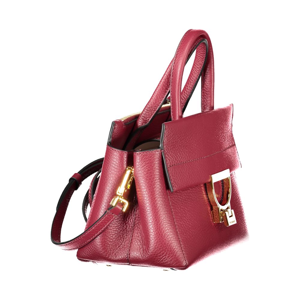 Coccinelle Purple Leather Women Handbag Coccinelle
