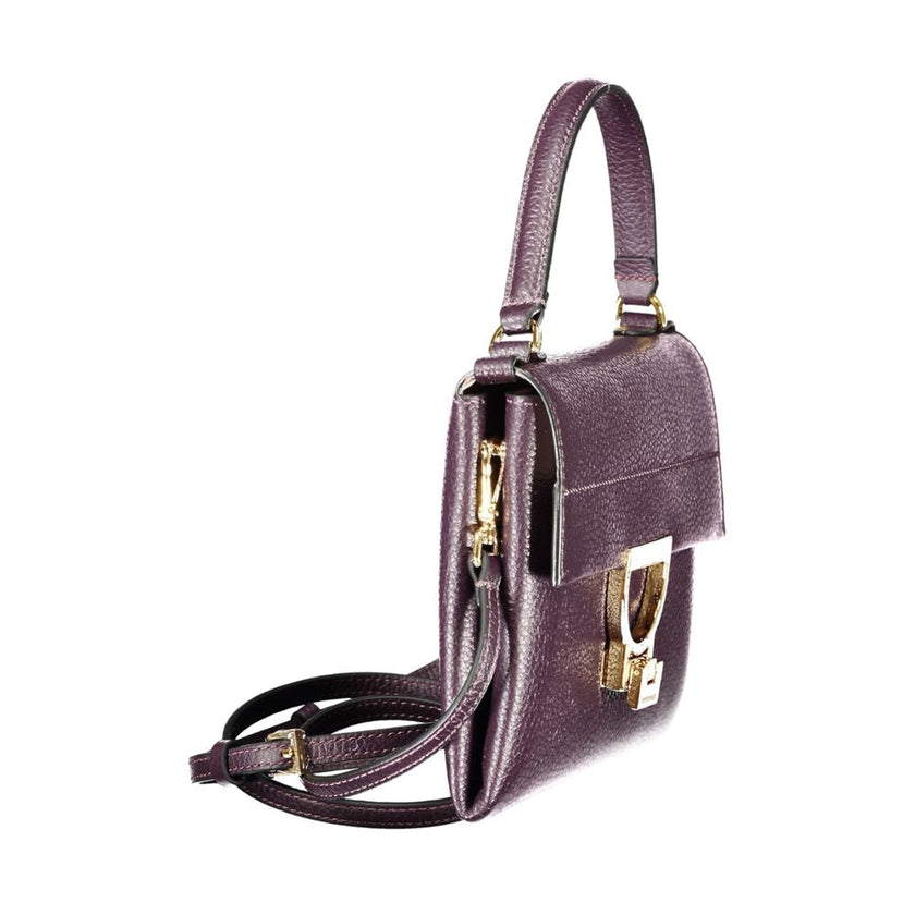 Coccinelle Purple Leather Women Handbag Coccinelle