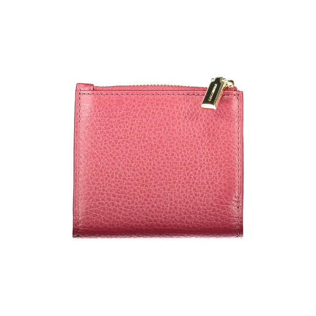 Coccinelle Purple Leather Women Wallet Coccinelle