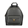 Coccinelle Black Leather Women Backpack Coccinelle